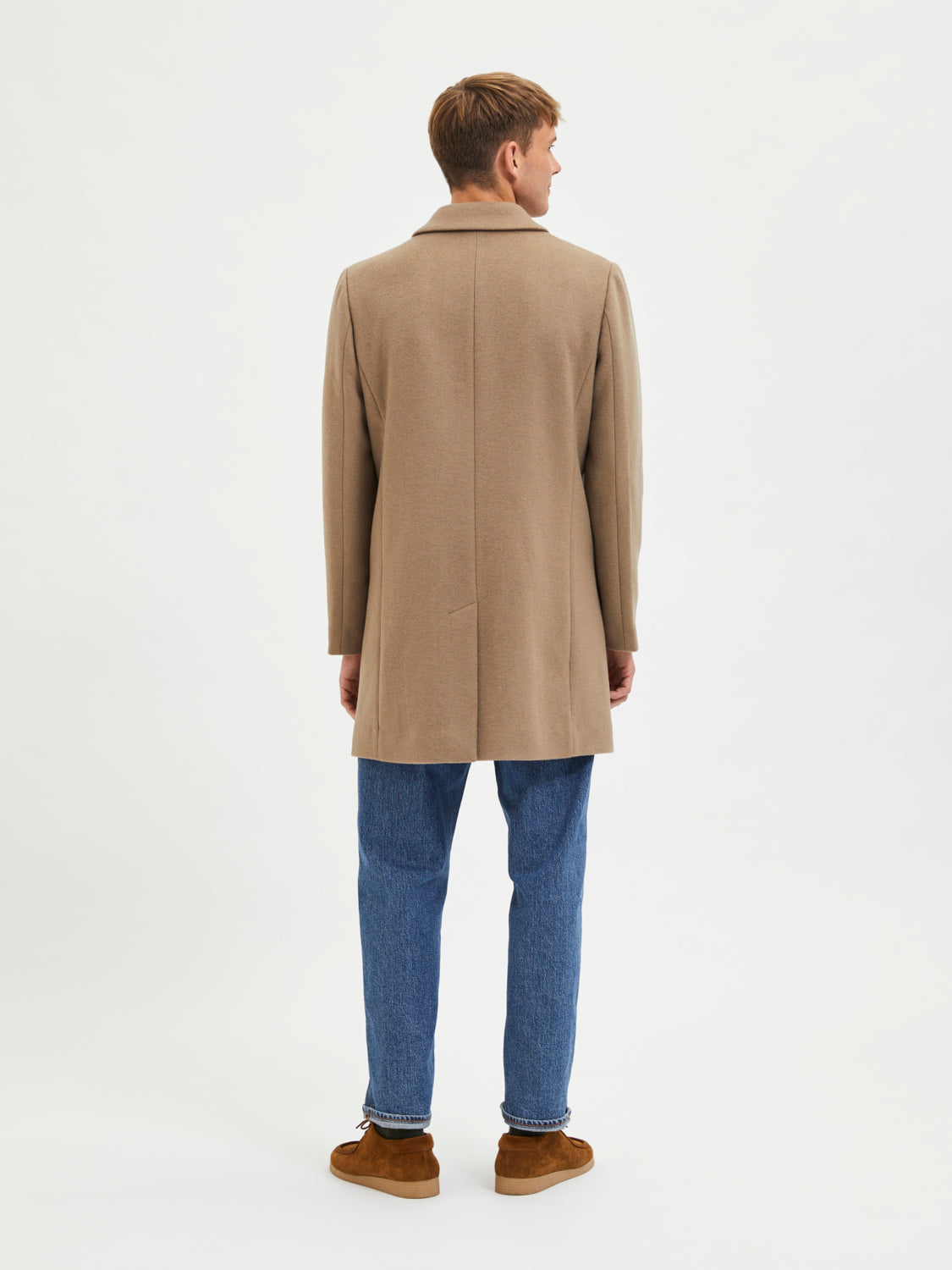 Jones Frakk - Beige/ Greige